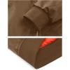 imageTACVASEN Mens JacketsBomber Jacket Fall Winter Warm Windbreaker Full Zip Casual Padded CoatsBrown