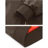 imageTACVASEN Mens JacketsBomber Jacket Fall Winter Warm Windbreaker Full Zip Casual Padded CoatsCoffee