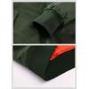 imageTACVASEN Mens JacketsBomber Jacket Fall Winter Warm Windbreaker Full Zip Casual Padded CoatsGreen