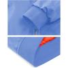 imageTACVASEN Mens JacketsBomber Jacket Fall Winter Warm Windbreaker Full Zip Casual Padded CoatsLight Blue