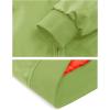imageTACVASEN Mens JacketsBomber Jacket Fall Winter Warm Windbreaker Full Zip Casual Padded CoatsOlive Green