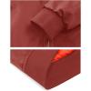 imageTACVASEN Mens JacketsBomber Jacket Fall Winter Warm Windbreaker Full Zip Casual Padded CoatsOrange Red