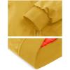 imageTACVASEN Mens JacketsBomber Jacket Fall Winter Warm Windbreaker Full Zip Casual Padded CoatsTurmeric