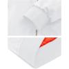 imageTACVASEN Mens JacketsBomber Jacket Fall Winter Warm Windbreaker Full Zip Casual Padded CoatsWhite