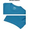 imageTACVASEN Womens Short Sleeve Shirts Sun Protection TShrit UPF 50 Quick Dry Outdoor Yoga Running Gym Workout TopsBlue Green
