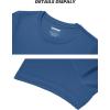imageTACVASEN Womens Short Sleeve Shirts Sun Protection TShrit UPF 50 Quick Dry Outdoor Yoga Running Gym Workout TopsGrey Blue