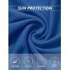 imageTACVASEN Womens Short Sleeve Shirts Sun Protection TShrit UPF 50 Quick Dry Outdoor Yoga Running Gym Workout TopsGrey Blue