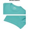 imageTACVASEN Womens Short Sleeve Shirts Sun Protection TShrit UPF 50 Quick Dry Outdoor Yoga Running Gym Workout TopsGrey Green