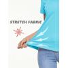 imageTACVASEN Womens Short Sleeve Shirts Sun Protection TShrit UPF 50 Quick Dry Outdoor Yoga Running Gym Workout TopsIce Blue