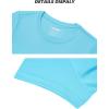imageTACVASEN Womens Short Sleeve Shirts Sun Protection TShrit UPF 50 Quick Dry Outdoor Yoga Running Gym Workout TopsIce Blue