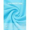 imageTACVASEN Womens Short Sleeve Shirts Sun Protection TShrit UPF 50 Quick Dry Outdoor Yoga Running Gym Workout TopsIce Blue