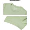 imageTACVASEN Womens Short Sleeve Shirts Sun Protection TShrit UPF 50 Quick Dry Outdoor Yoga Running Gym Workout TopsLight Green