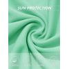 imageTACVASEN Womens Short Sleeve Shirts Sun Protection TShrit UPF 50 Quick Dry Outdoor Yoga Running Gym Workout TopsMint Green