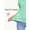imageTACVASEN Womens Short Sleeve Shirts Sun Protection TShrit UPF 50 Quick Dry Outdoor Yoga Running Gym Workout TopsMint Green