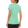 imageTACVASEN Womens Short Sleeve Shirts Sun Protection TShrit UPF 50 Quick Dry Outdoor Yoga Running Gym Workout TopsMint Green