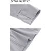 imageTACVASEN Womens Athletic Jackets Lightweight UV Protection Shirts Full Zip Workout Jacket UPF 50 Long Sleeve Sun ShirtLight Gray