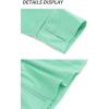 imageTACVASEN Womens Athletic Jackets Lightweight UV Protection Shirts Full Zip Workout Jacket UPF 50 Long Sleeve Sun ShirtMint Green