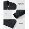 imageTACVASEN Womens Bomber Jackets Lightweight Casual Jacket Full Zip Windbreaker Fall JacketBlack