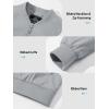 imageTACVASEN Womens Bomber Jackets Lightweight Casual Jacket Full Zip Windbreaker Fall JacketLight Grey