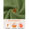 imageTACVASEN Womens Soft Fleece Jacket Lightweight Full Zip Sweatshirts Coat Casual Winter Warm Sweaters with PocketsArmy Green