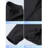 imageTACVASEN Womens Soft Fleece Jacket Lightweight Full Zip Sweatshirts Coat Casual Winter Warm Sweaters with PocketsBlack