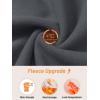 imageTACVASEN Womens Soft Fleece Jacket Lightweight Full Zip Sweatshirts Coat Casual Winter Warm Sweaters with PocketsDark Grey