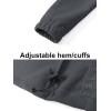 imageTACVASEN Womens Soft Fleece Jacket Lightweight Full Zip Sweatshirts Coat Casual Winter Warm Sweaters with PocketsDark Grey