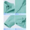 imageTACVASEN Womens Soft Fleece Jacket Lightweight Full Zip Sweatshirts Coat Casual Winter Warm Sweaters with PocketsGrey Green