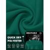 imageTACVASEN Womens UPF 50 Sun Protection V Neck Long Sleeve Tops Quick Dry Hiking Running Workout TShirtsEgreen