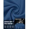 imageTACVASEN Womens UPF 50 Sun Protection V Neck Long Sleeve Tops Quick Dry Hiking Running Workout TShirtsGray Blue