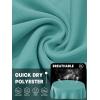 imageTACVASEN Womens UPF 50 Sun Protection V Neck Long Sleeve Tops Quick Dry Hiking Running Workout TShirtsGray Green