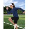 imageTACVASEN Womens UPF 50 Sun Protection V Neck Long Sleeve Tops Quick Dry Hiking Running Workout TShirtsNavy