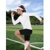 imageTACVASEN Womens UPF 50 Sun Protection V Neck Long Sleeve Tops Quick Dry Hiking Running Workout TShirtsWhite