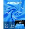 imageTACVASEN Womens UV Protection Shirts Quarter Zip Pullover Womens UPF 50 Long Sleeve Shirts Golf Shirts Workout TopsAzure