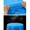 imageTACVASEN Womens UV Protection Shirts Quarter Zip Pullover Womens UPF 50 Long Sleeve Shirts Golf Shirts Workout TopsAzure