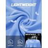 imageTACVASEN Womens UV Protection Shirts Quarter Zip Pullover Womens UPF 50 Long Sleeve Shirts Golf Shirts Workout TopsBlue