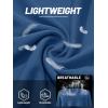 imageTACVASEN Womens UV Protection Shirts Quarter Zip Pullover Womens UPF 50 Long Sleeve Shirts Golf Shirts Workout TopsGrey Blue