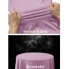 imageTACVASEN Womens UV Protection Shirts Quarter Zip Pullover Womens UPF 50 Long Sleeve Shirts Golf Shirts Workout TopsGrey Purple