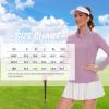 imageTACVASEN Womens UV Protection Shirts Quarter Zip Pullover Womens UPF 50 Long Sleeve Shirts Golf Shirts Workout TopsGrey Purple