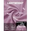 imageTACVASEN Womens UV Protection Shirts Quarter Zip Pullover Womens UPF 50 Long Sleeve Shirts Golf Shirts Workout TopsGrey Purple