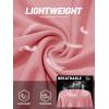 imageTACVASEN Womens UV Protection Shirts Quarter Zip Pullover Womens UPF 50 Long Sleeve Shirts Golf Shirts Workout TopsGreypink