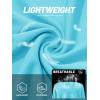 imageTACVASEN Womens UV Protection Shirts Quarter Zip Pullover Womens UPF 50 Long Sleeve Shirts Golf Shirts Workout TopsIceblue