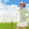imageTACVASEN Womens UV Protection Shirts Quarter Zip Pullover Womens UPF 50 Long Sleeve Shirts Golf Shirts Workout TopsLight Green