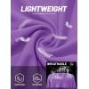 imageTACVASEN Womens UV Protection Shirts Quarter Zip Pullover Womens UPF 50 Long Sleeve Shirts Golf Shirts Workout TopsLight Purple