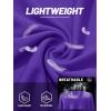 imageTACVASEN Womens UV Protection Shirts Quarter Zip Pullover Womens UPF 50 Long Sleeve Shirts Golf Shirts Workout TopsPurple