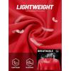 imageTACVASEN Womens UV Protection Shirts Quarter Zip Pullover Womens UPF 50 Long Sleeve Shirts Golf Shirts Workout TopsTomato Red
