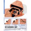 imageTACVASEN Womens Winter Jacket Waterproof Ski Jacket Hooded Fleece Lined Warm Snow Coat Mountain Windproof Rain WindbreakerApricot