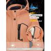 imageTACVASEN Womens Winter Jacket Waterproof Ski Jacket Hooded Fleece Lined Warm Snow Coat Mountain Windproof Rain WindbreakerApricot