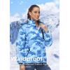 imageTACVASEN Womens Winter Jacket Waterproof Ski Jacket Hooded Fleece Lined Warm Snow Coat Mountain Windproof Rain WindbreakerColor Blue
