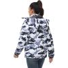 imageTACVASEN Womens Winter Jacket Waterproof Ski Jacket Hooded Fleece Lined Warm Snow Coat Mountain Windproof Rain WindbreakerColor Grey